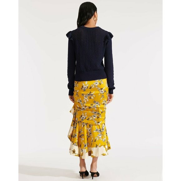 NEW NWT $395 Veronica Beard Earl Crewneck sweater - Picture 3 of 5